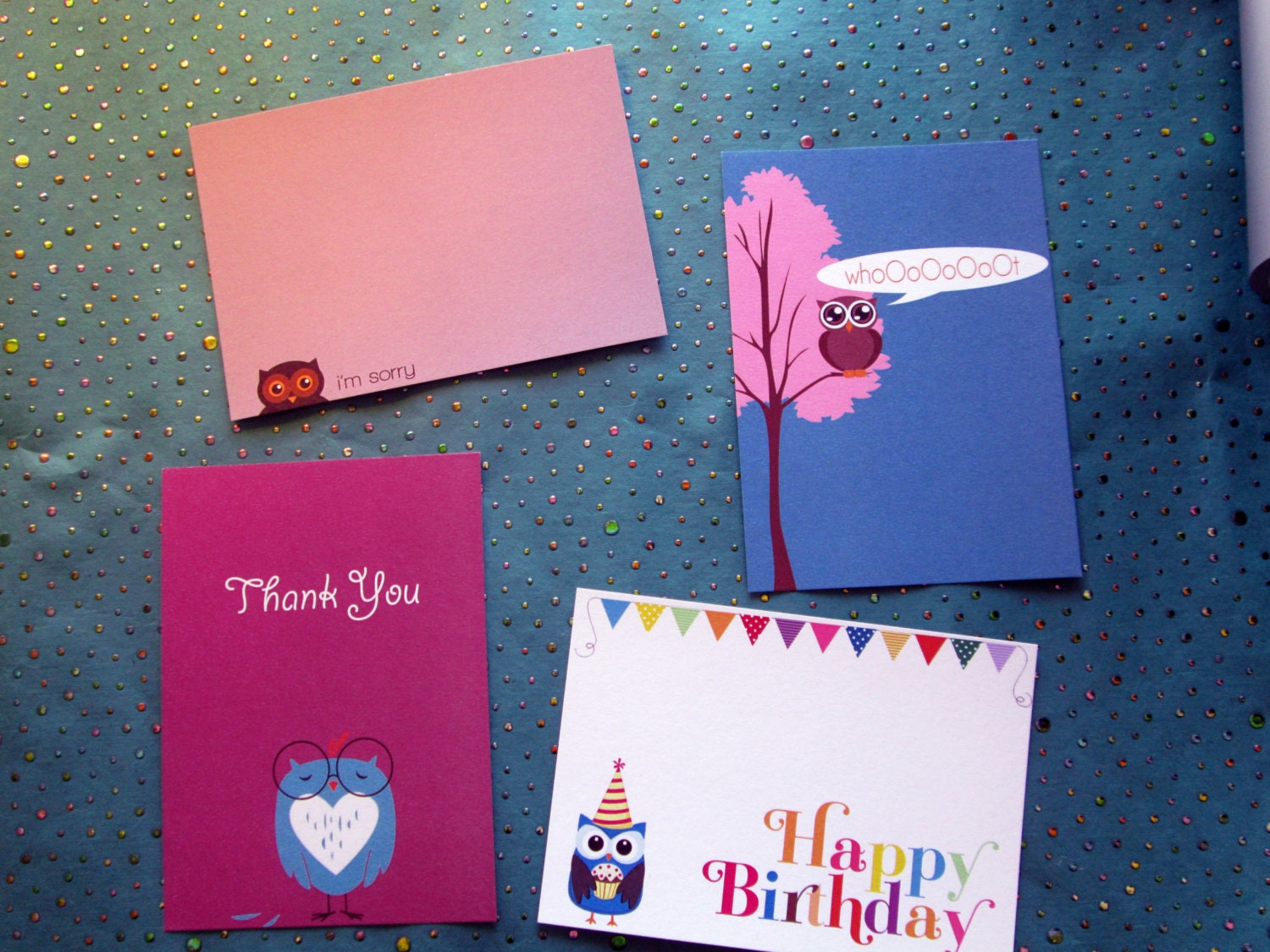Owl Card Set