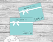 Tiffany's Inspired Bridal Shower - Printable Thank You Cards Il_170x135