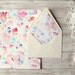 Custom Watercolor Envelope Liner Design // hand painted wedding paper goods