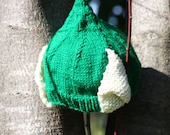 Handknit Pixie/ Elf Hat with Ears - Child/ Adult Sizes