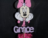 Minnie Mouse Cake Topper With Childs Name Il_170x135