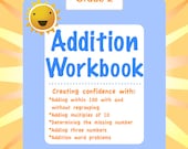 Grade 2 Addition e-Workbook for Struggling Math Learners