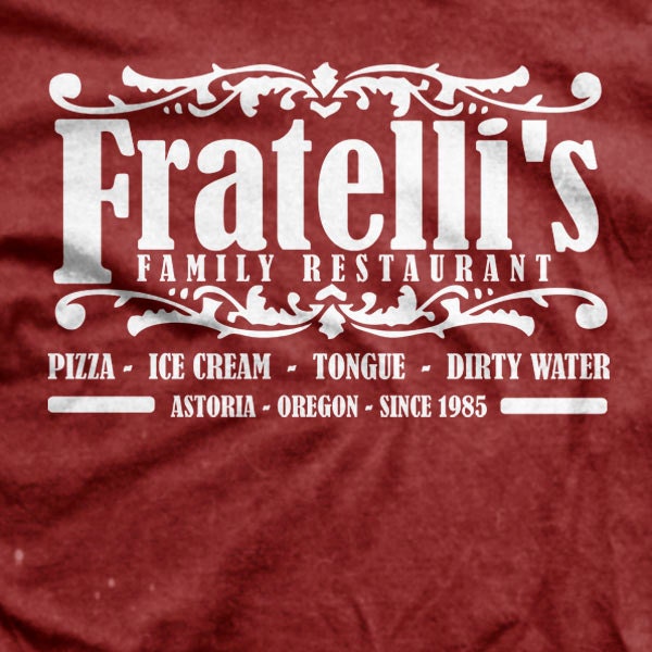 The Goonies Movie - Fratelli's Restaurant T-shirt