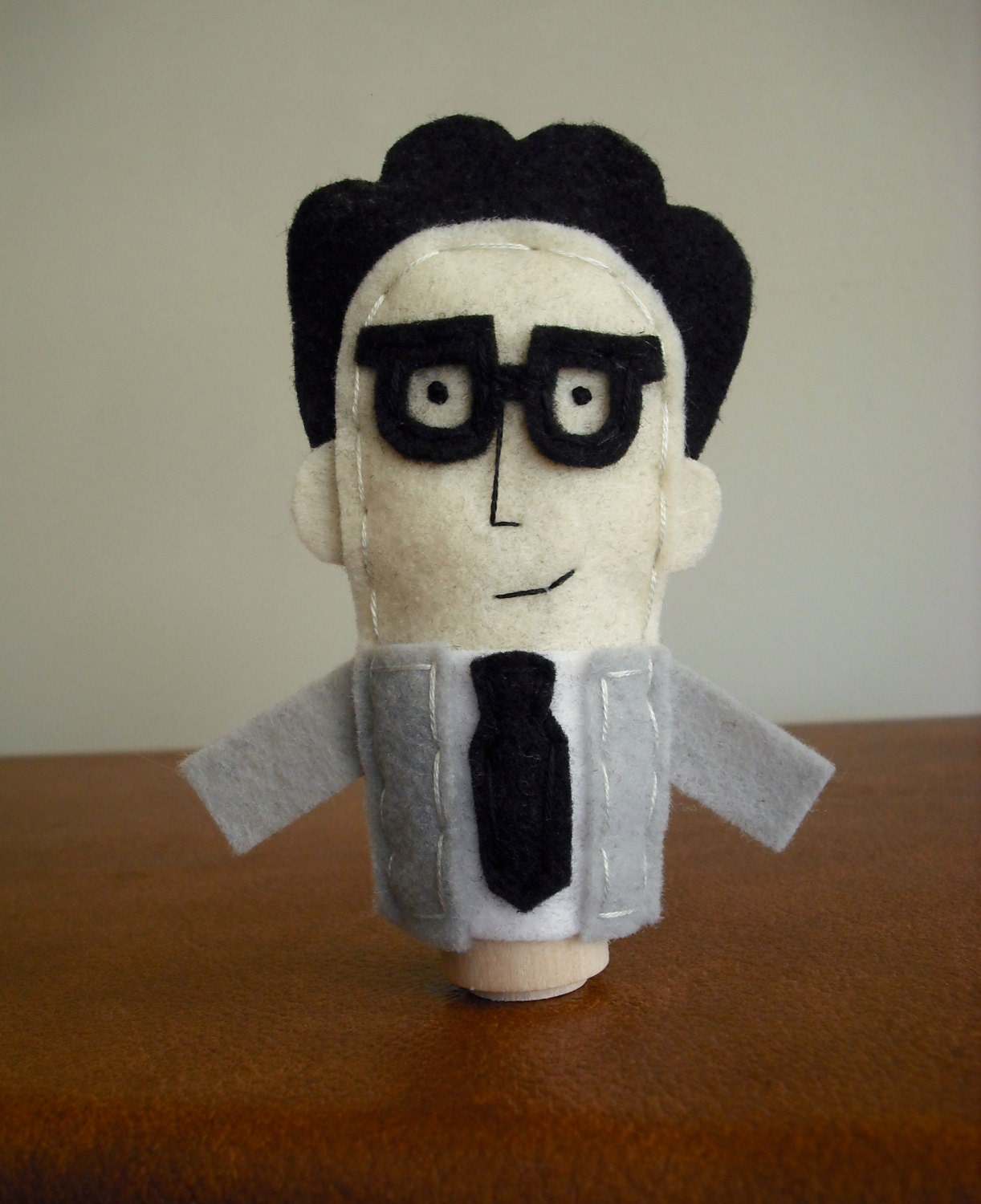 Ira Glass Finger Puppet