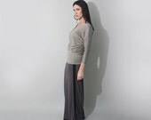 PLUS SIZE Loose Blouse, Womens Bohemian Top, Long Sleeve Shirt T-shirt, xs s m l xl 2xl 3xl