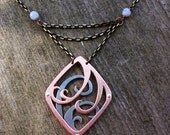 Gemini Necklace and Air Sign // Zodiac Jewelry