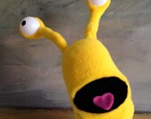 Fighting Banana Slug Hand Puppet