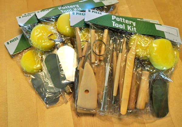 Pottery Tool Kit - Student Clay Tools Pottery Sculpting Supplies