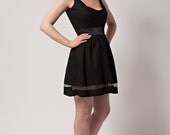 Vintage Inspired Dress, Gothic Party Dress, UK Size 6-16/US Size 2-12 - Made to Order