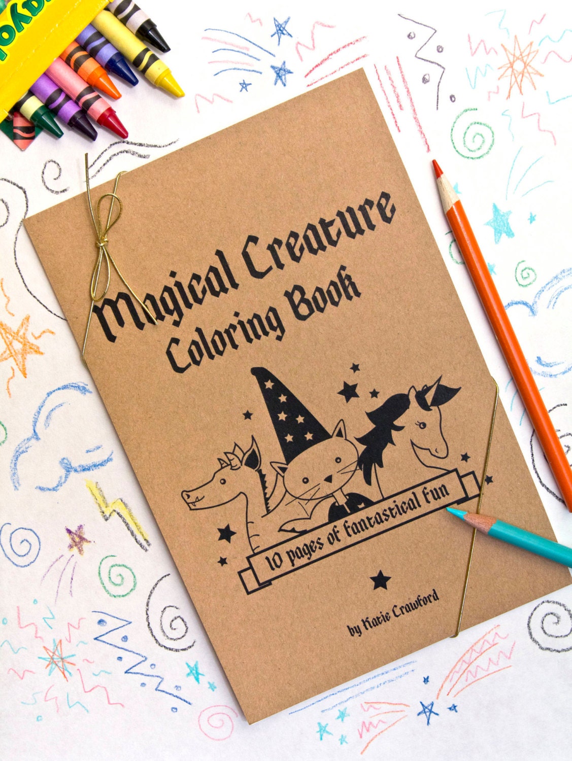 Magical Creature Coloring Book