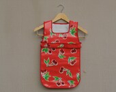 Oilcloth Apron  - Cherries