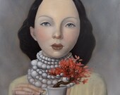 A Cup of Tree -- Signed 8x10 Print of an Original Oil Painting