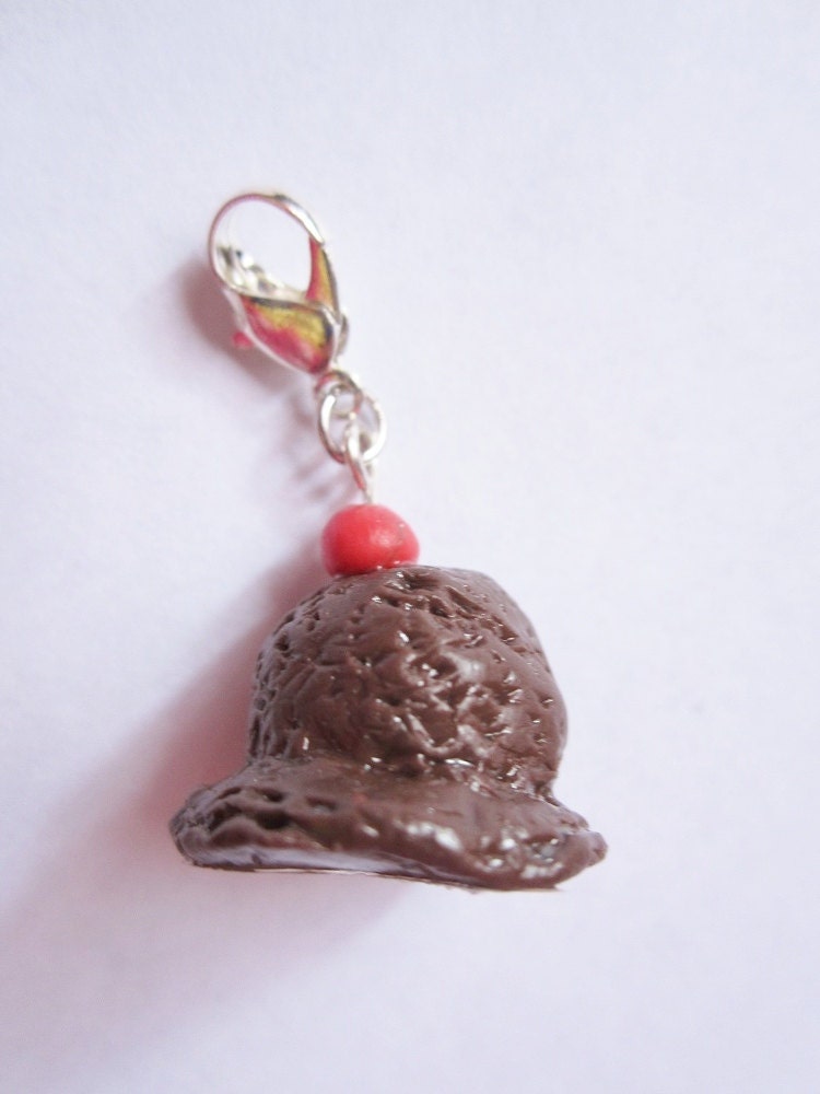 Chocolate Ice Cream Charm