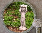 Antique Round Shabby Chic Unique Bathroom Mirror