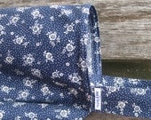 Nursing Cover Up- Navy Blue with small white flowers, Breastfeeding Cover