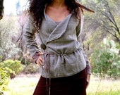 Nomad Wool Jacket - Natural Wrap Jacket