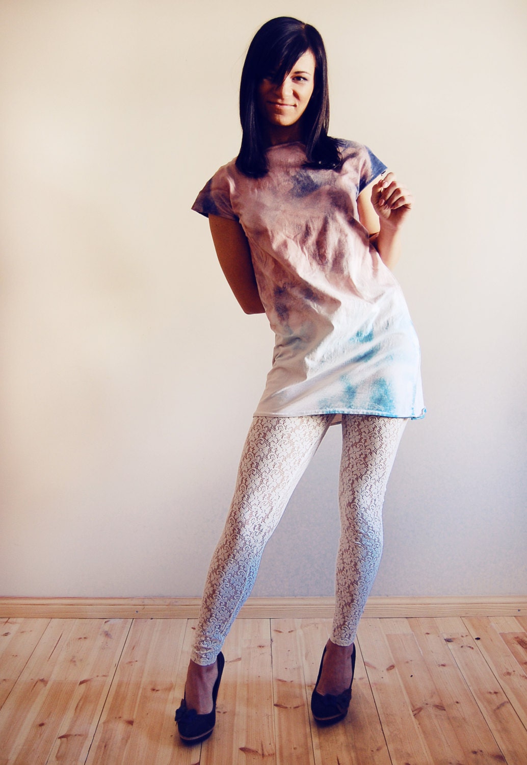 Dreamy - hand dyed tunic
