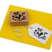 Have a Nice Day rubber stamp with bird