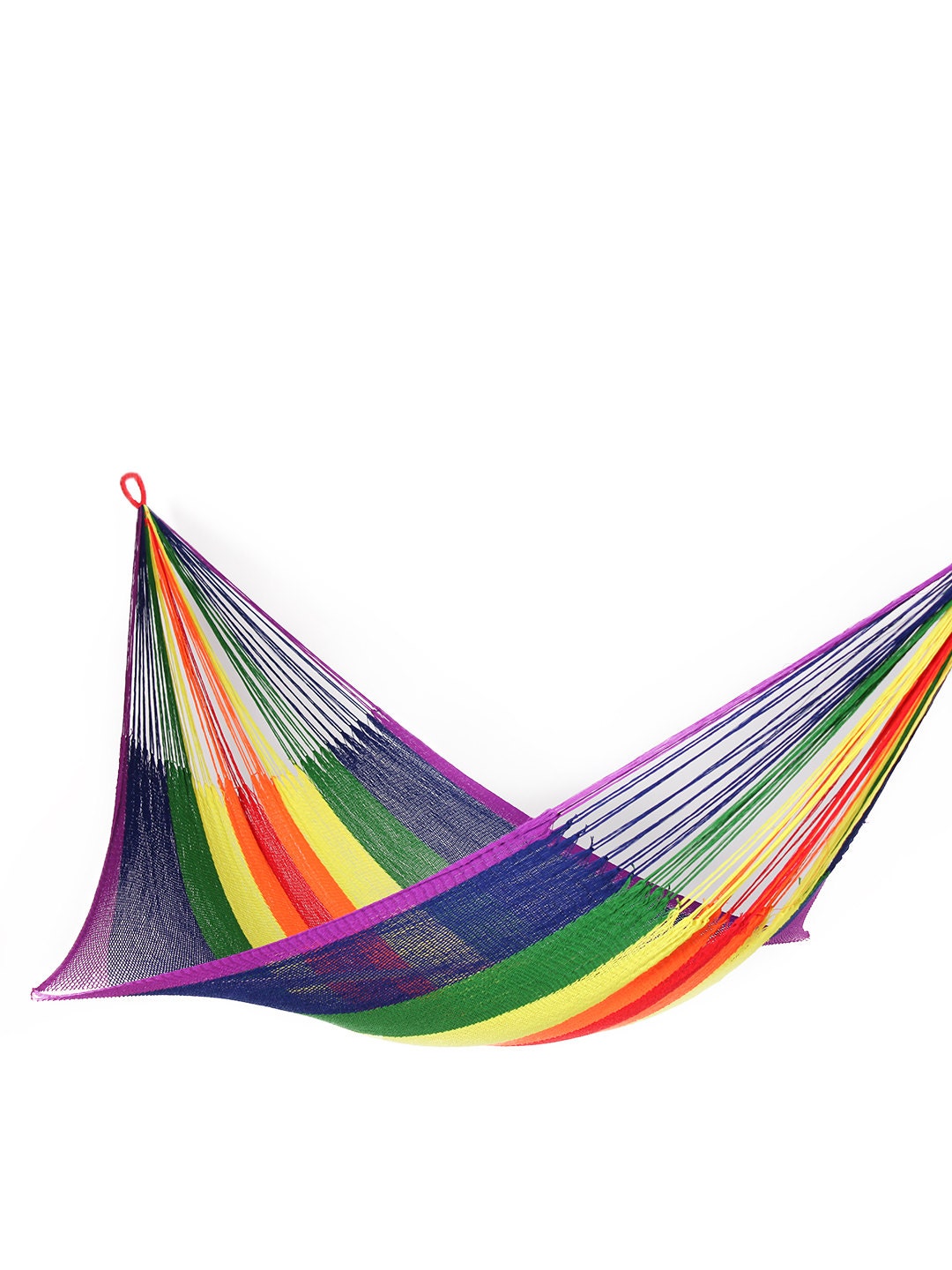 Hammock: Rainbow Stripe (Family Size) by Yellow Leaf with Free Shipping