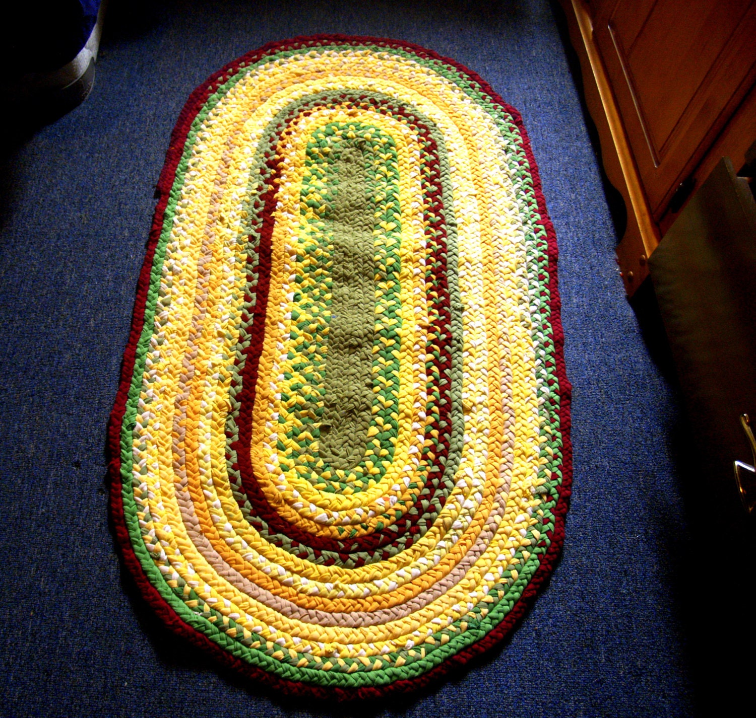 Custom Rug Made to Match your Fabric - Made to Order Rag Rug