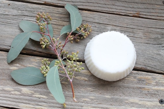 All Natural Shea Butter Lotion Bar - Eucalyptus natural insecticide - 4 oz.
