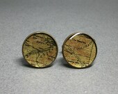 Cufflinks Colorado Estes Park Vintage Rocky Mountain Cuff Links