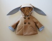Little Rabbit Coat in Blue