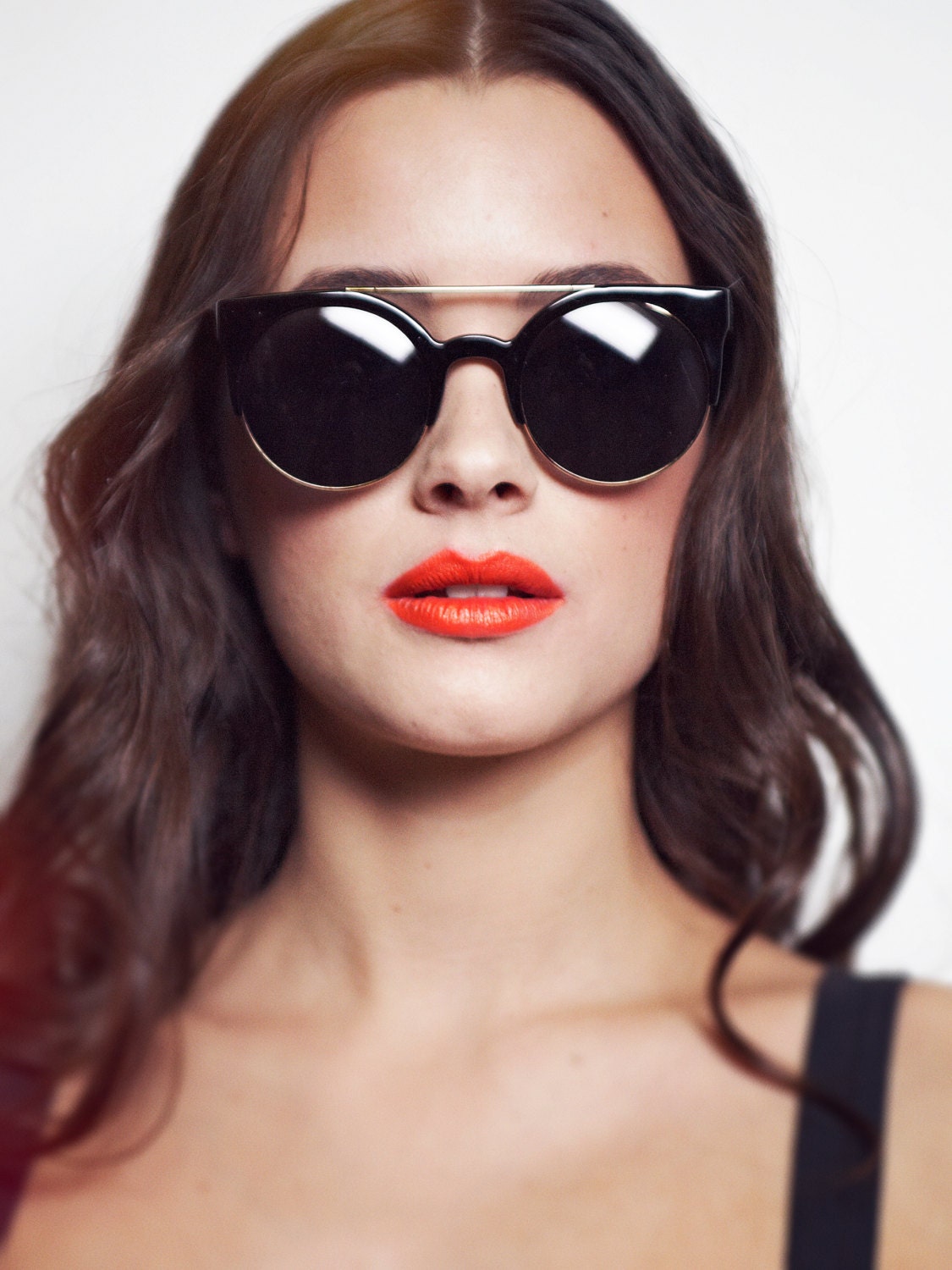 Round Cat Eye Sunglasses - The Easy Rider