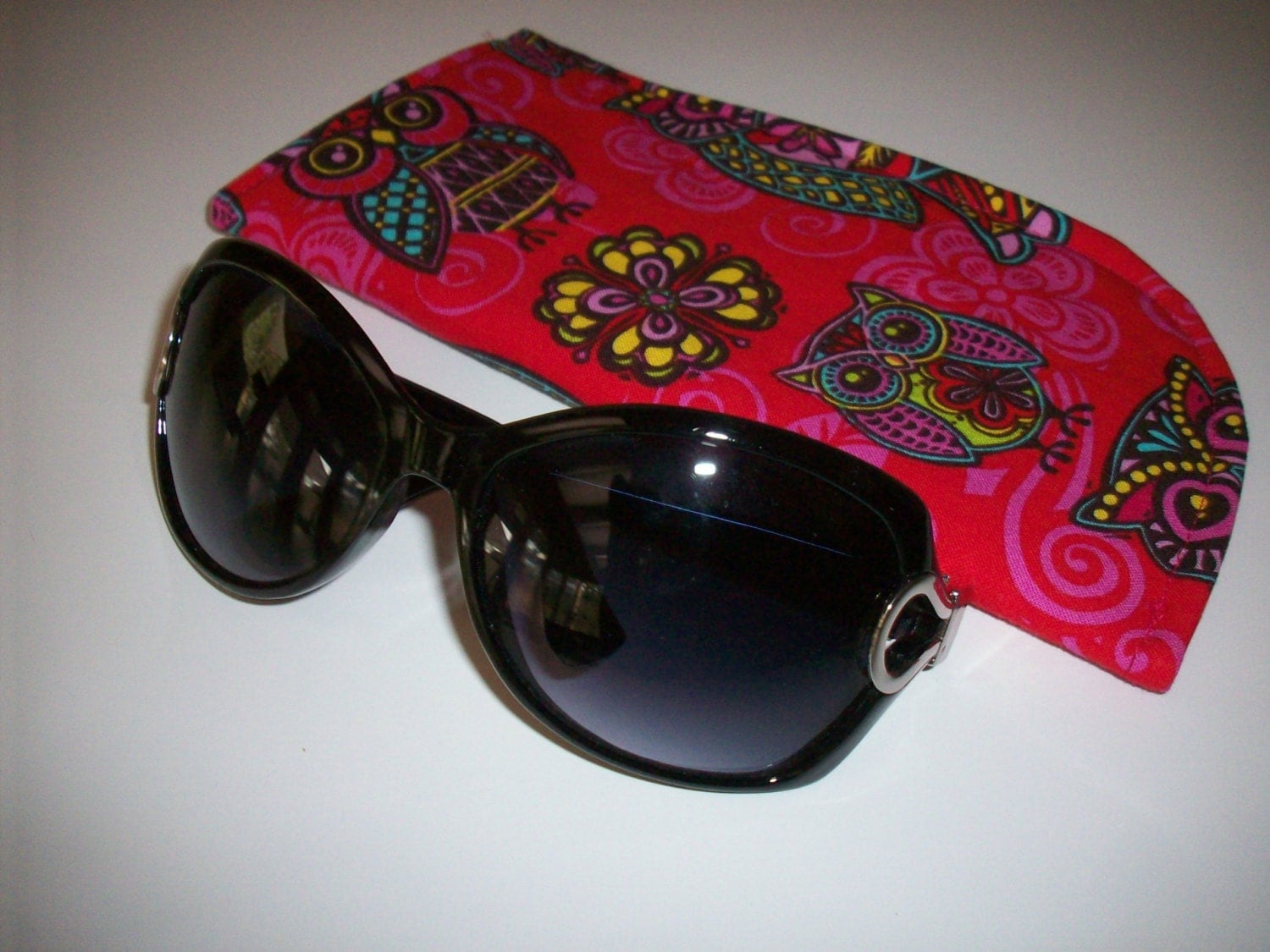 Wise Owl Eyeglass or Sunglass Case Pouch Choose your Size