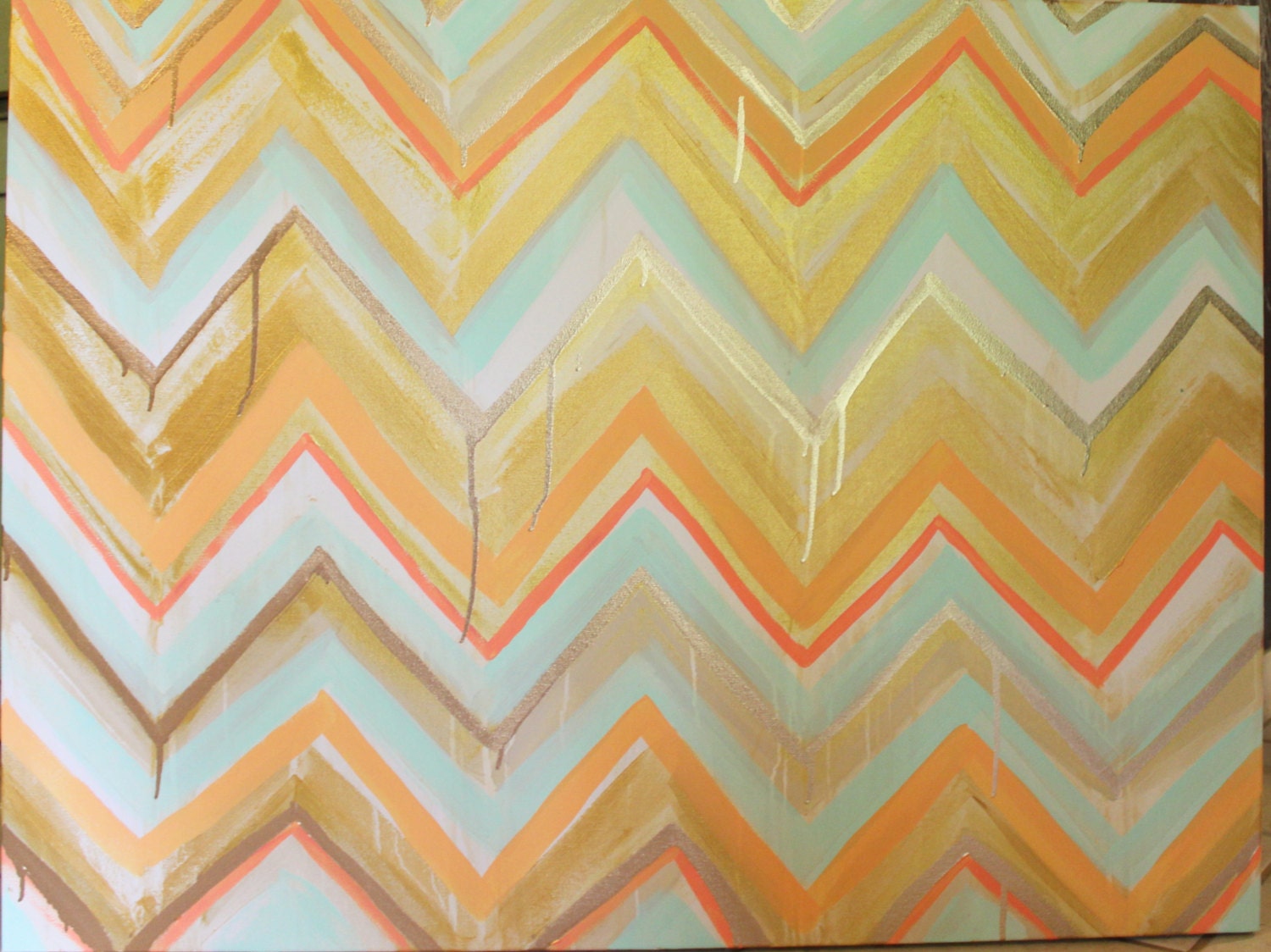 Original Painting 40wx30h Bliss by Jennifer Moreman