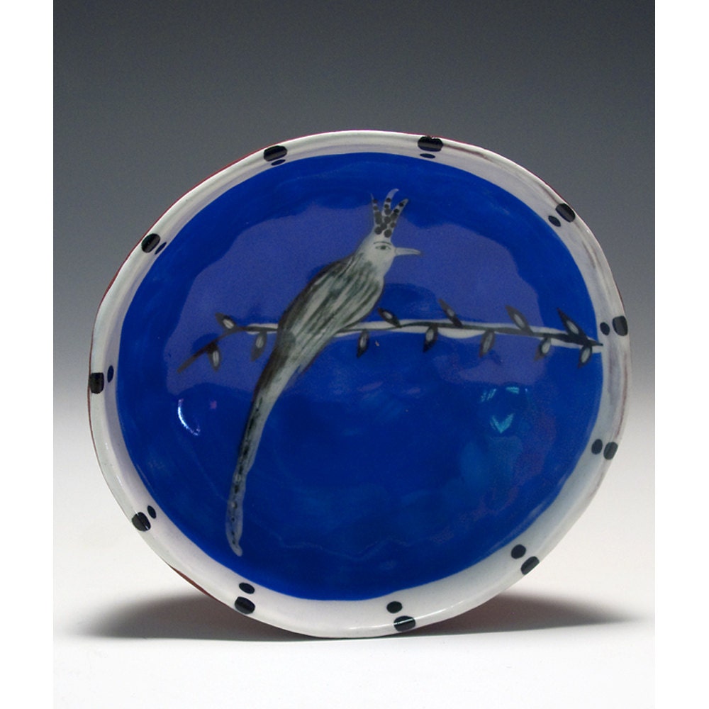 Bird On A Limb - Ceramic Pinch Bowl