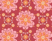 Organic Cotton Fabric-monaluna -Raaga- MANDALA - low shipping