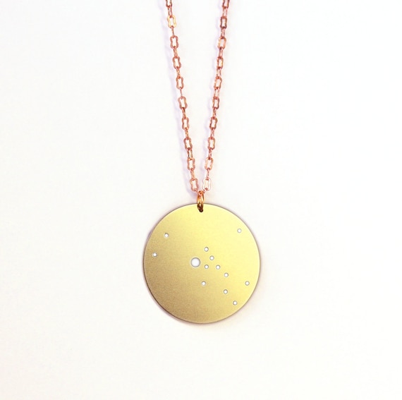 Taurus Constellation Pendant Necklace