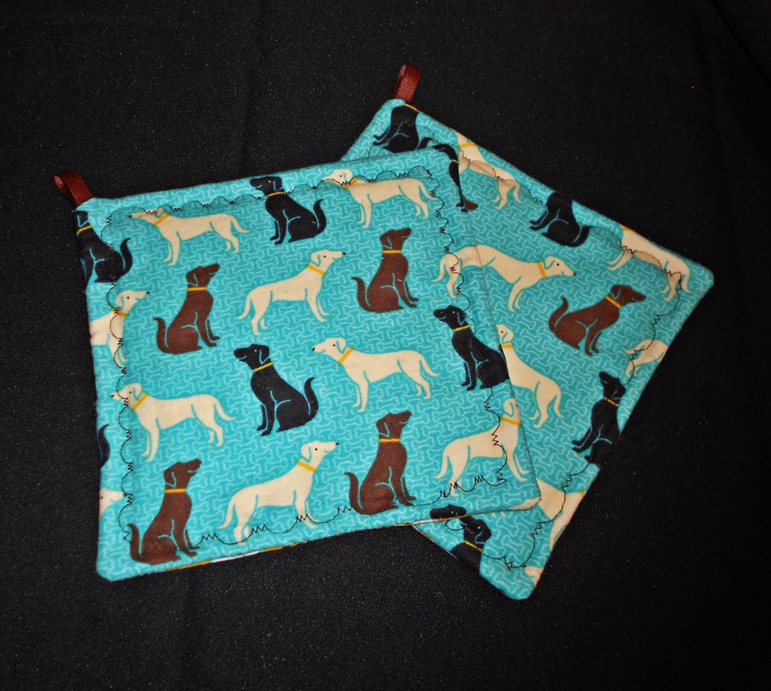 Labrador Retriever Pot Holders (Set of 2)