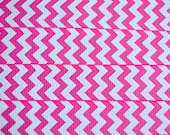 Pink & white chevron striped 7/8" grosgrain ribbon Valentines day Il_170x135