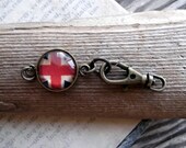 Flag,British Flag Clasp, Closure, with Swivel Clasp,Union Jack