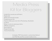 Media Press Kit for Bloggers