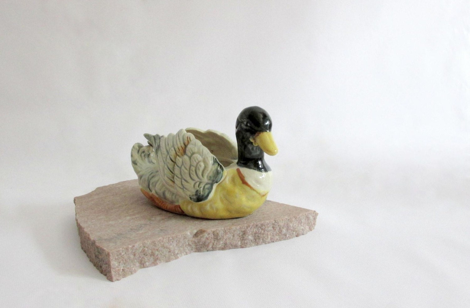 Duck Planter made in Occupied Japan. Excellent Condition