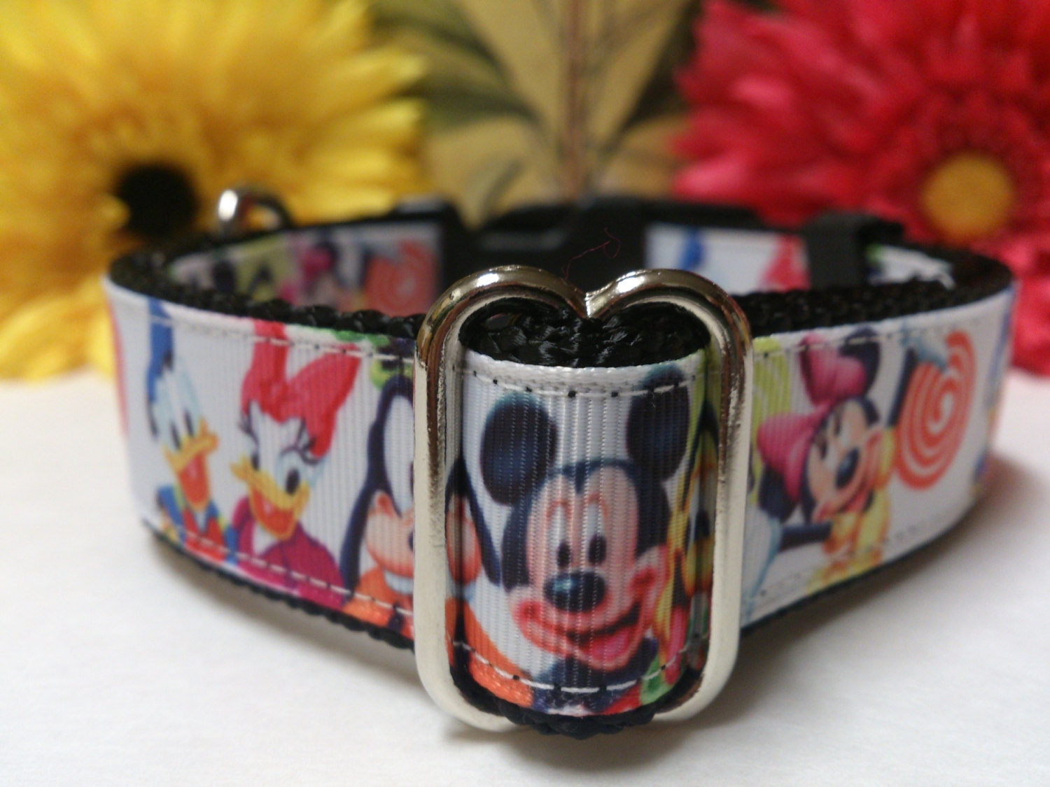 FREE SHIPPING Mickey Mouse Disney Dog Collar 1"