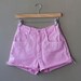 Vintage Pink Cut-off High Waist Shorts- 25 Inch Waist