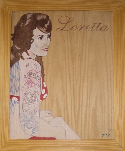 Loretta Lynn Original Painting