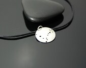 Sterling Silver Constellation Necklace Pisces  SALE