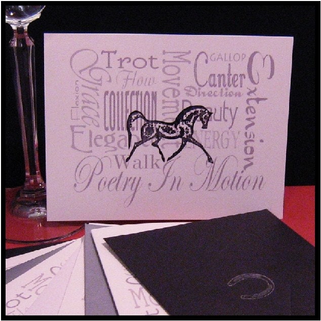 Poetry in Motion Notecard Set