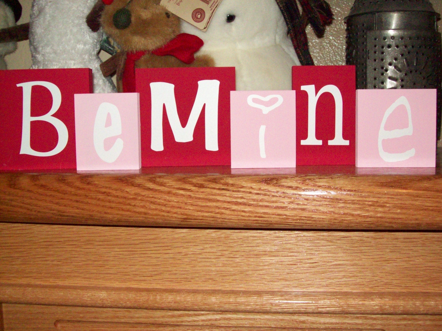Be Mine vinyl blocks