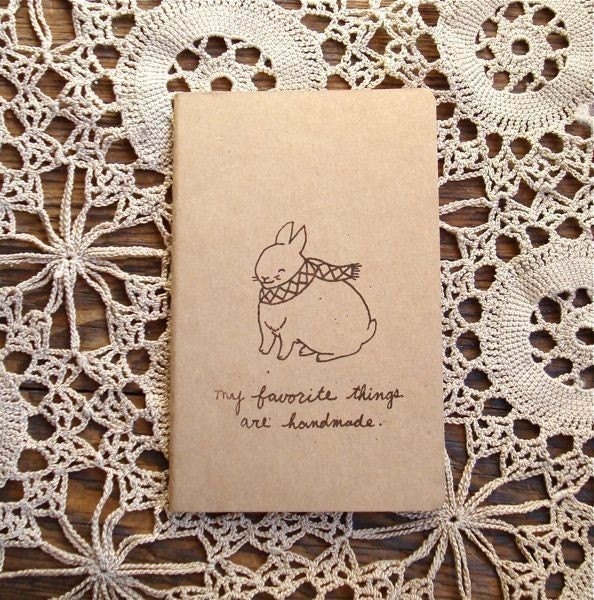 Scarf Bunny Journal