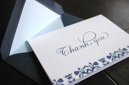 Simple and Elegant Thank You - Set of 10