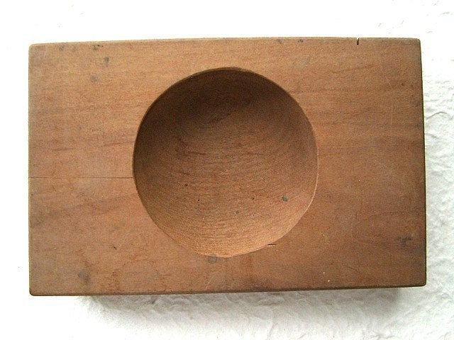 Vintage Japanese Sweets Mold - Rice Cake ROUND