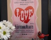 You Rock, handprinted Letterpress poster