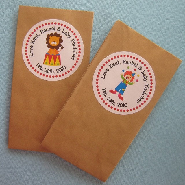 Circus Favor Bags