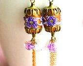 lantern festival - festive lantern earrings
